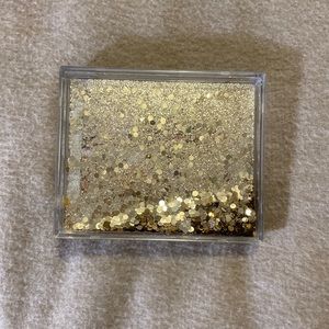 Gold glitter picture frame 4x3